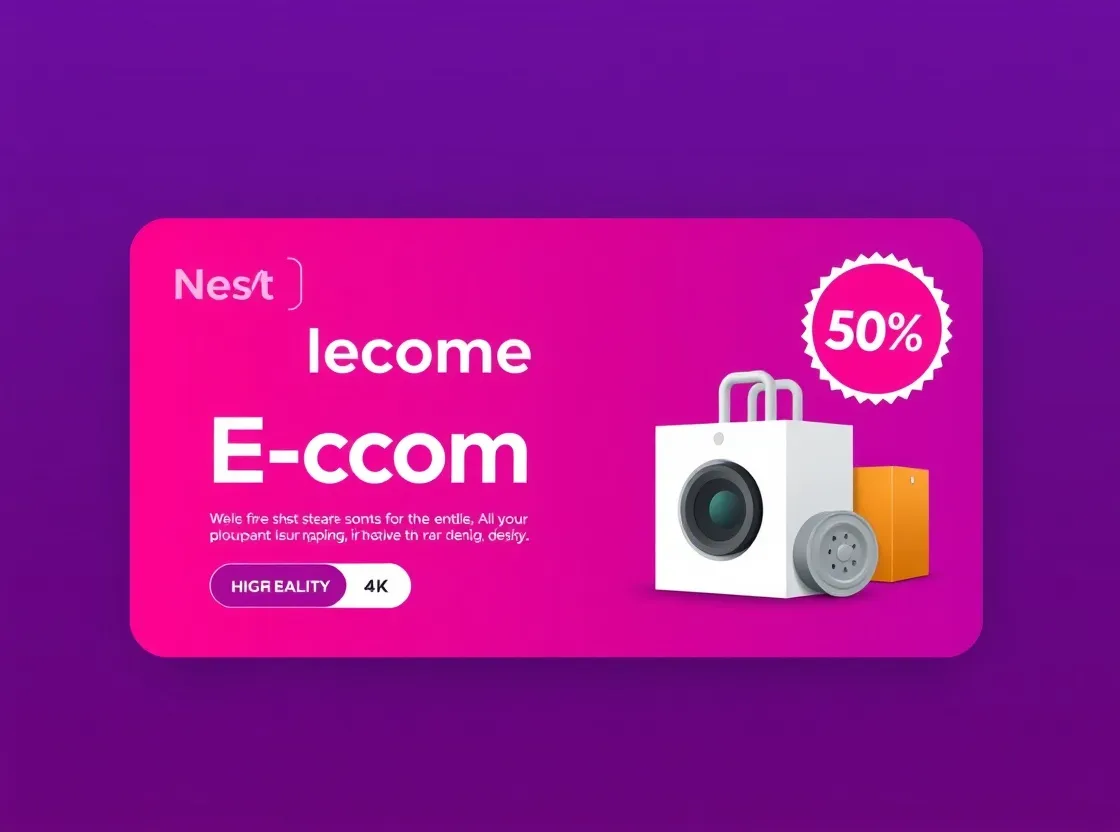 מודעה לחנות אונליין